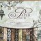 27 Sheets Scrapbook Vintage Paper Book Pad 12" x 12" Classic Origami Wrapping Card Making Alphabet/Photo Frame Album Creative Handmade Decorative Die Cuts Background